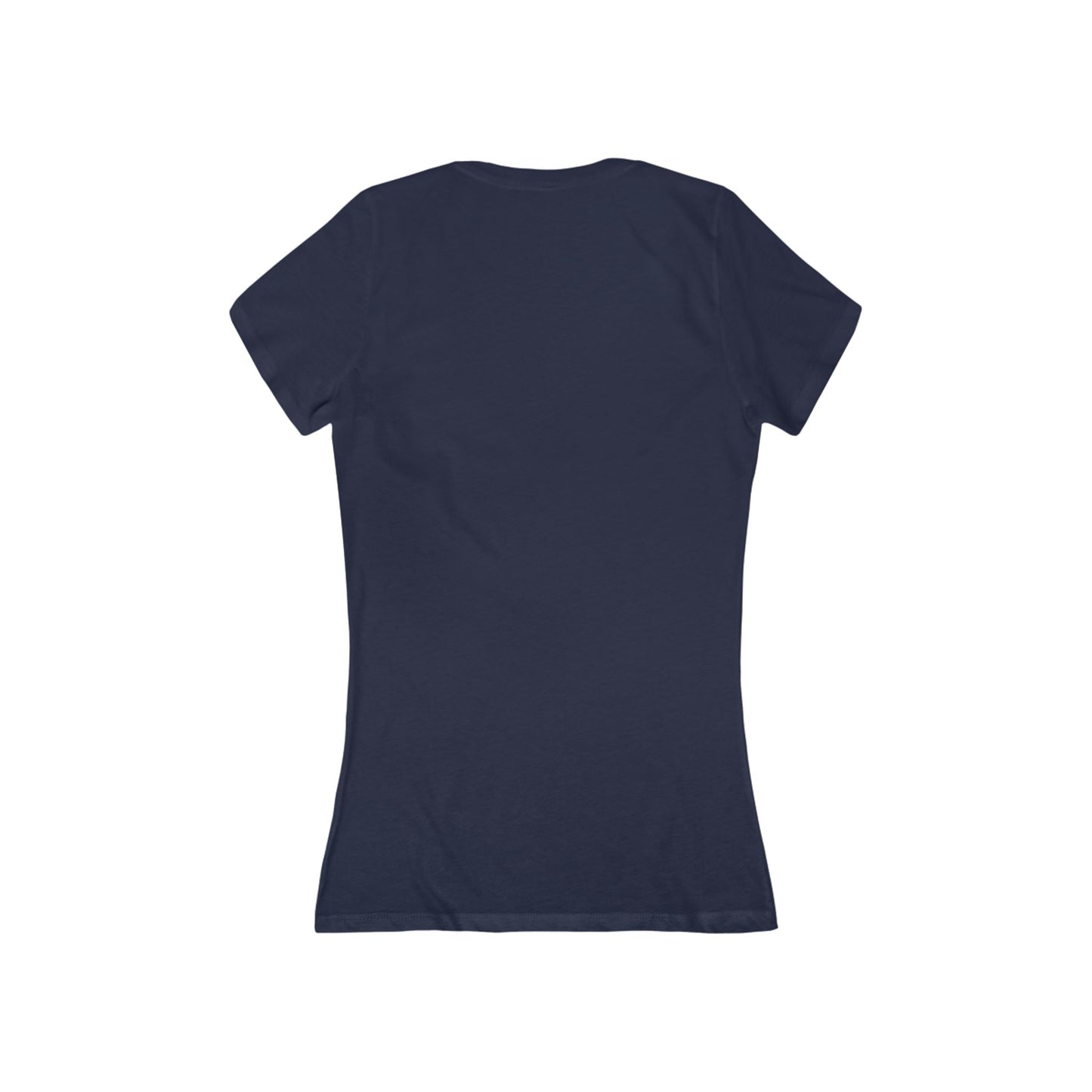 Chic Women's Deep V-Neck Tee, - Stoner Girl® Casual Top, Fashion Shirt, Everyday Wear, Summer Essentials, Gift for Her, Trendy Wardrobe Staple