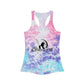 Stoner Girl Tie Dye Racerback Tank Top