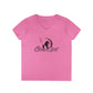Stoner Girl V-Neck T-Shirt