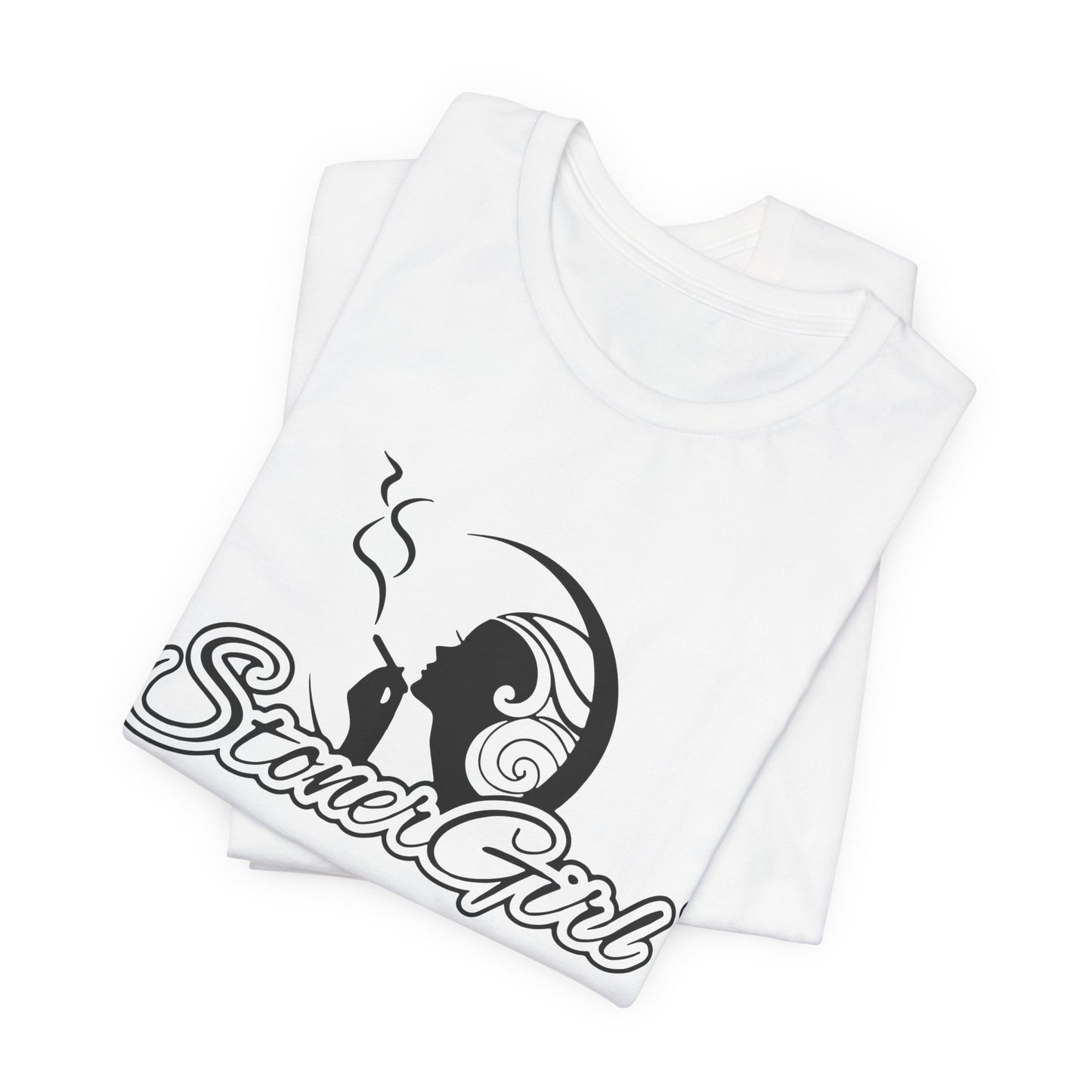 Stoner Girl  Pop Art T-Shirt — "High As Butterflies" Graphic Tee