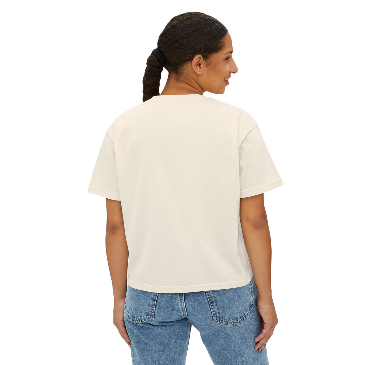 Retro Pop Art Butterfly Boxy Tee — High As Sky Graphic