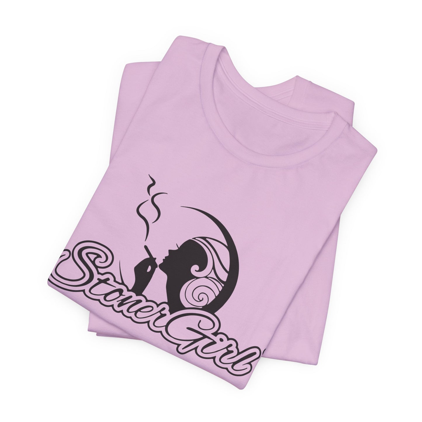 Stoner Girl  Pop Art T-Shirt — "High As Butterflies" Graphic Tee
