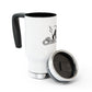 Stoner Girl® Stainless Steel Travel Mug with Handle, 14oz