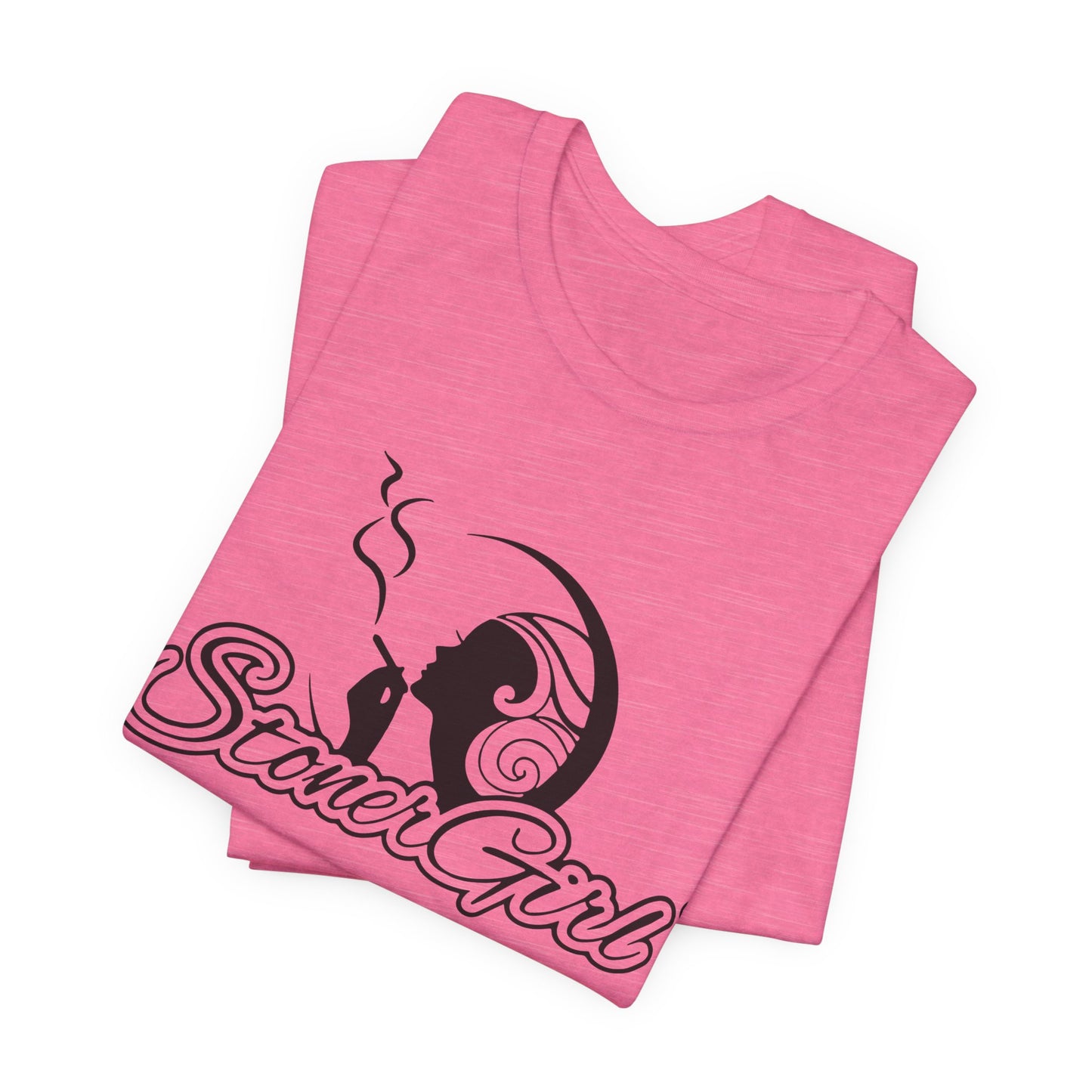 Stoner Girl  Pop Art T-Shirt — "High As Butterflies" Graphic Tee