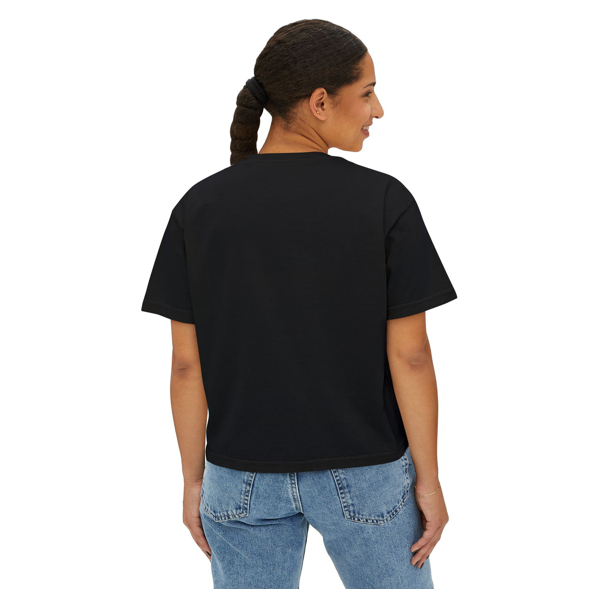 Retro Pop Art Butterfly Boxy Tee — High As Sky Graphic
