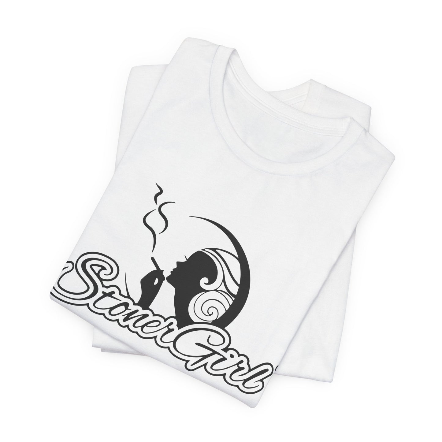 Stoner Girl  Pop Art T-Shirt — "High As Butterflies" Graphic Tee
