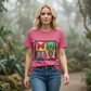 Butterfly Pop Art Tee — "High As" Graphic T-Shirt