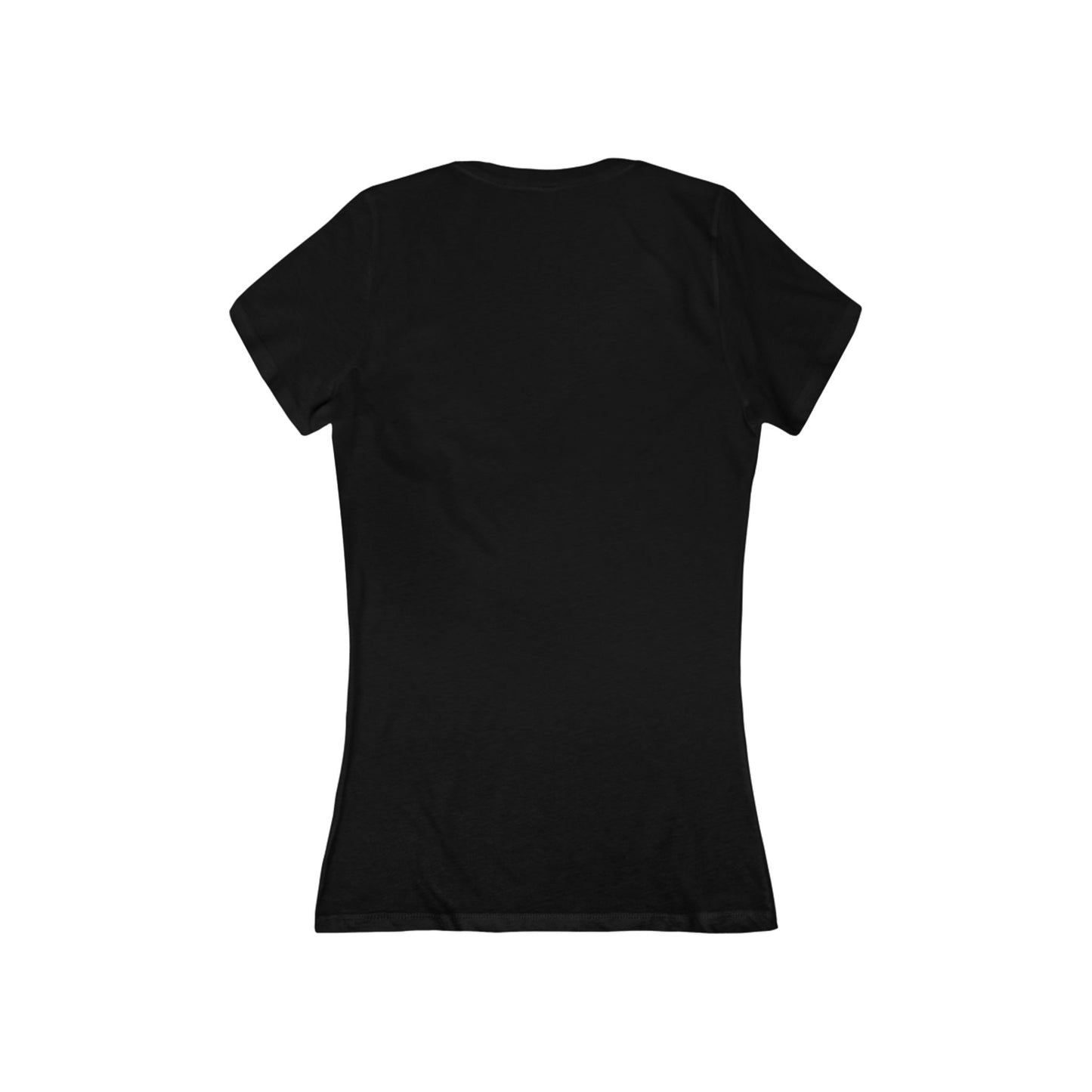 Chic Women's Deep V-Neck Tee, - Stoner Girl® Casual Top, Fashion Shirt, Everyday Wear, Summer Essentials, Gift for Her, Trendy Wardrobe Staple