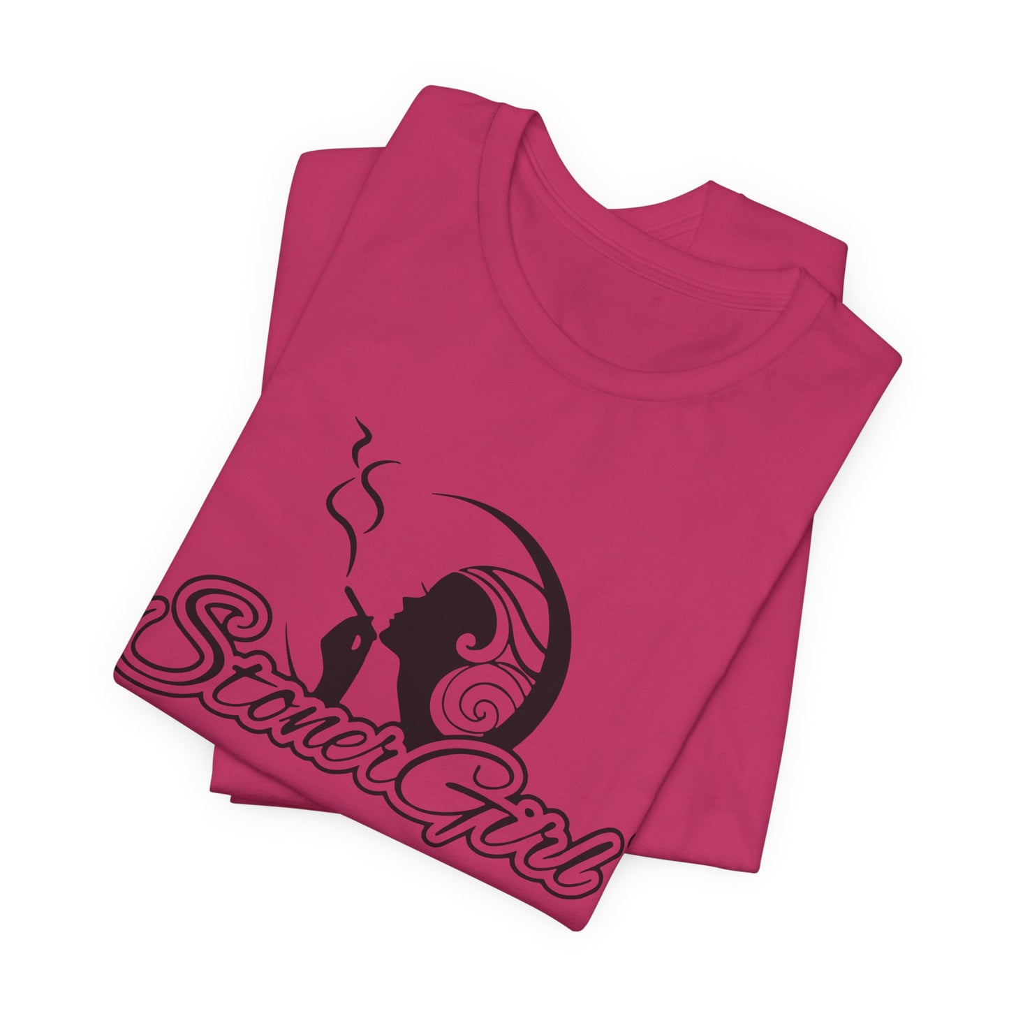 Stoner Girl  Pop Art T-Shirt — "High As Butterflies" Graphic Tee