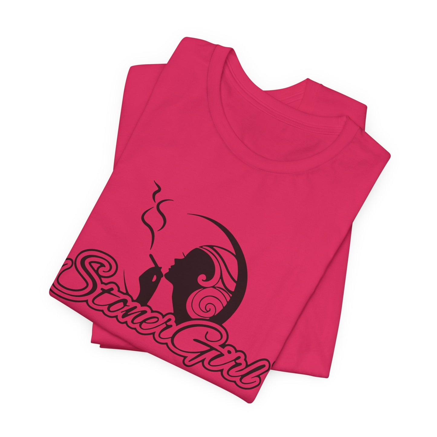 Stoner Girl  Pop Art T-Shirt — "High As Butterflies" Graphic Tee