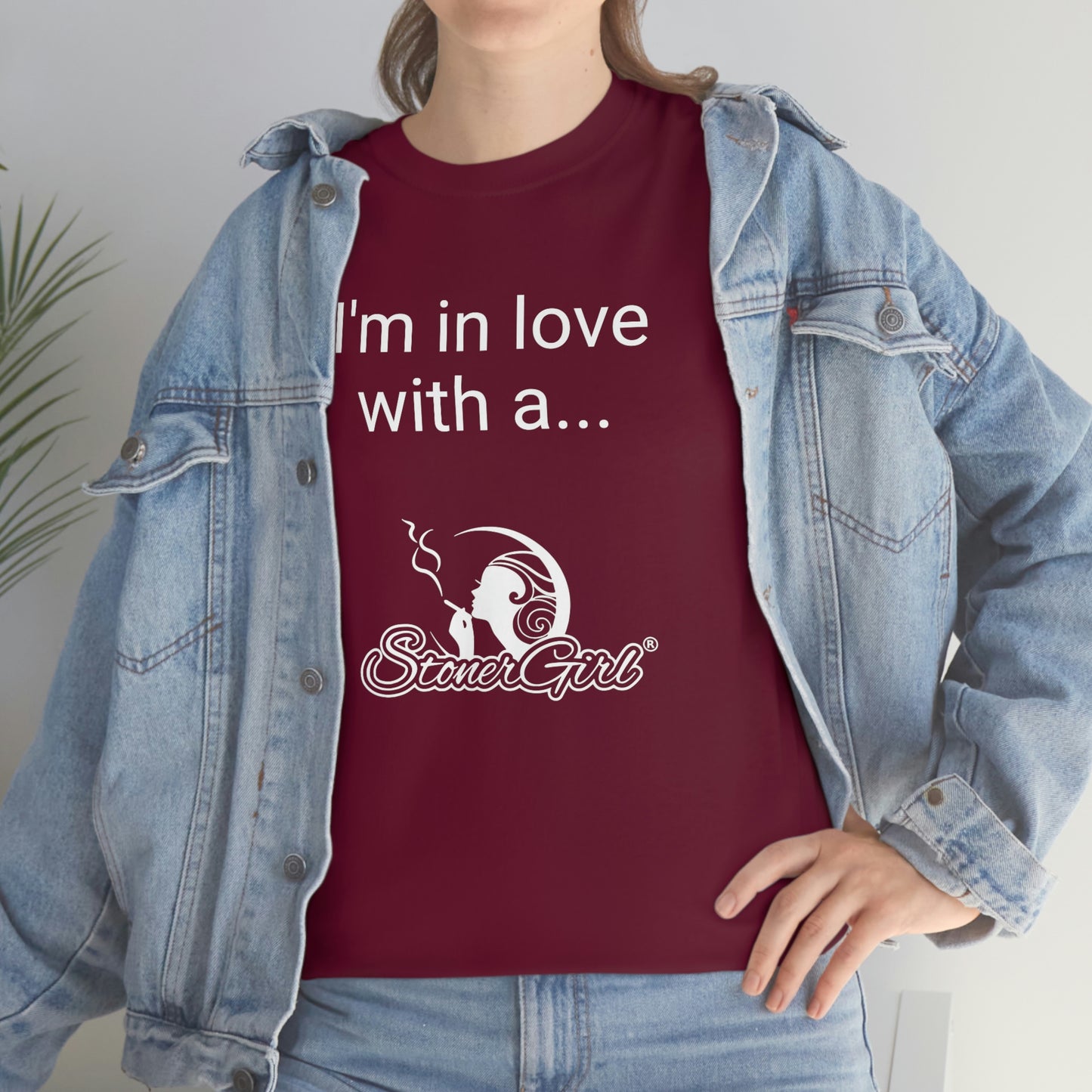 Mens I love a Stoner Girl®  Heavy Cotton Tee